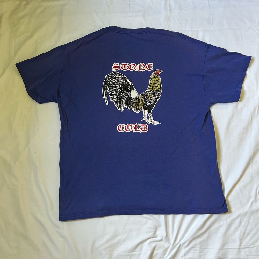 Vintage rare Hanes Stone Cold Blue Graphic Tee